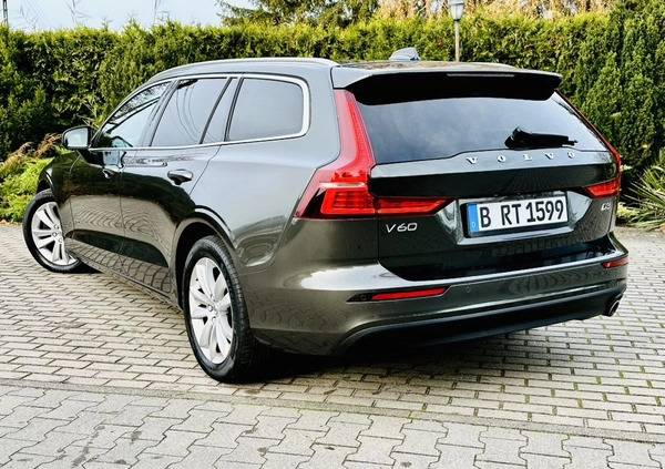 Volvo V60 cena 84400 przebieg: 117890, rok produkcji 2018 z Żukowo małe 781
